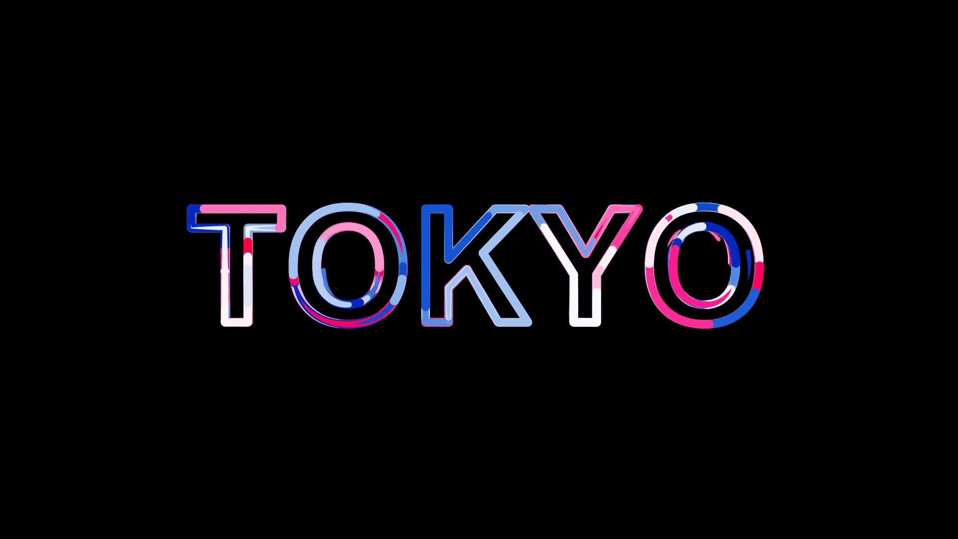 Tokyo Word Wallpaper Top Background