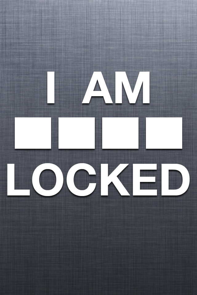White Coats And Clever Minds I Am S H E R Locked iPhone Lock