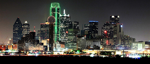 Dallas Skyline At Night Photo Sharing