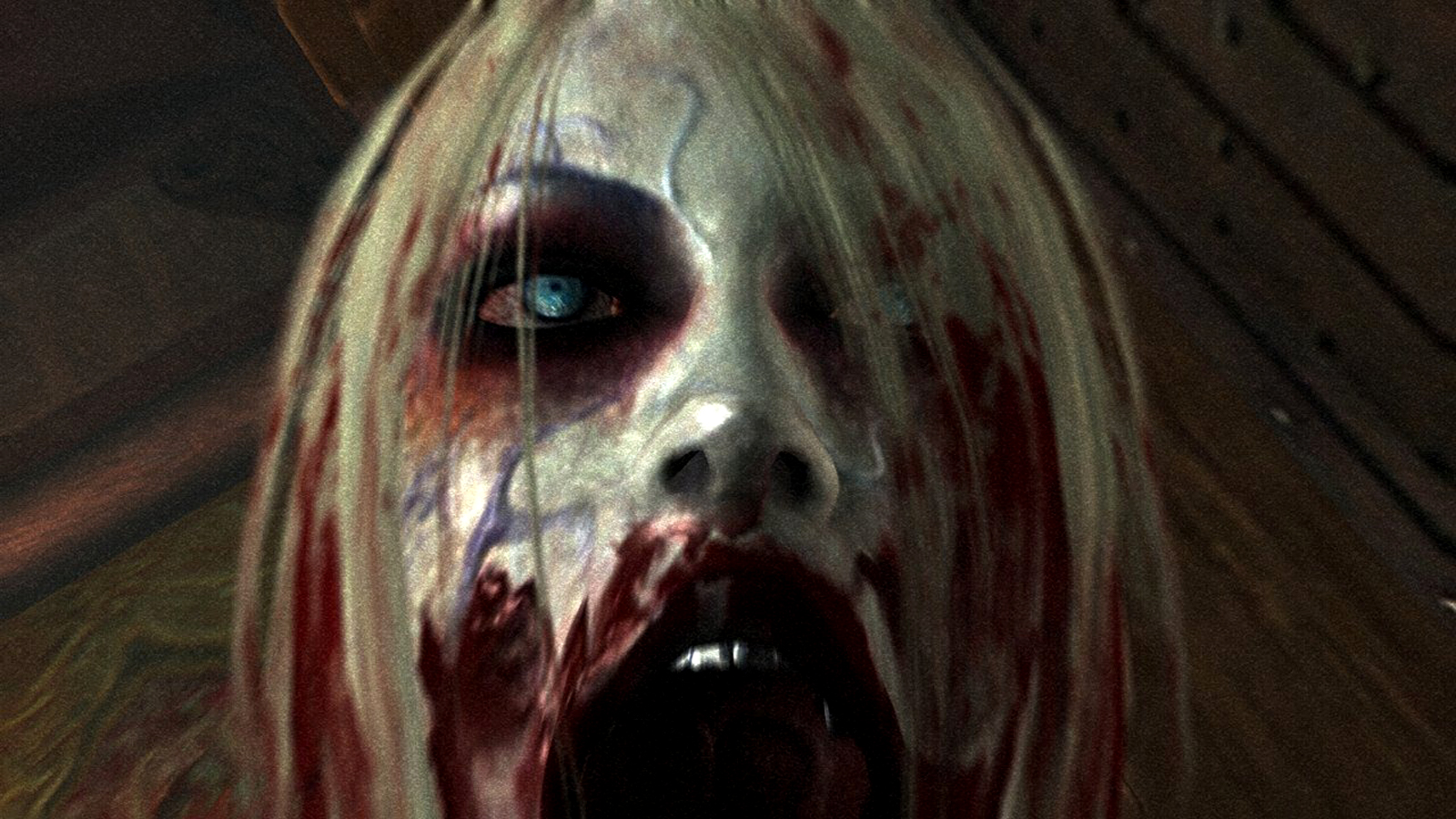 Zombie Woman Wallpaper