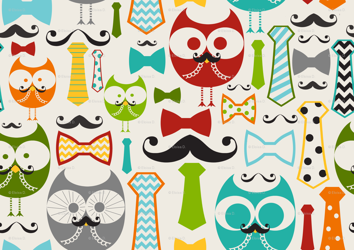 Wallpaper For Cute Owl Pattern Background