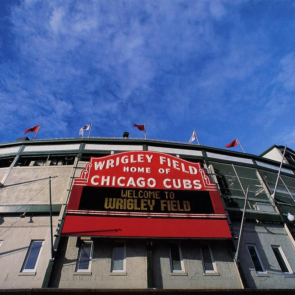 Wrigley Field At Night Wallpaper De Chicago Cubs