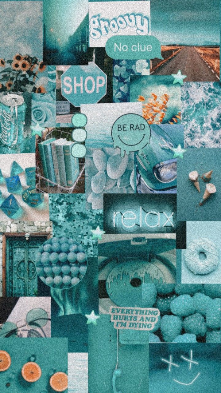 Download Cyan Aesthetic Photo Collection Wallpaper  Wallpaperscom