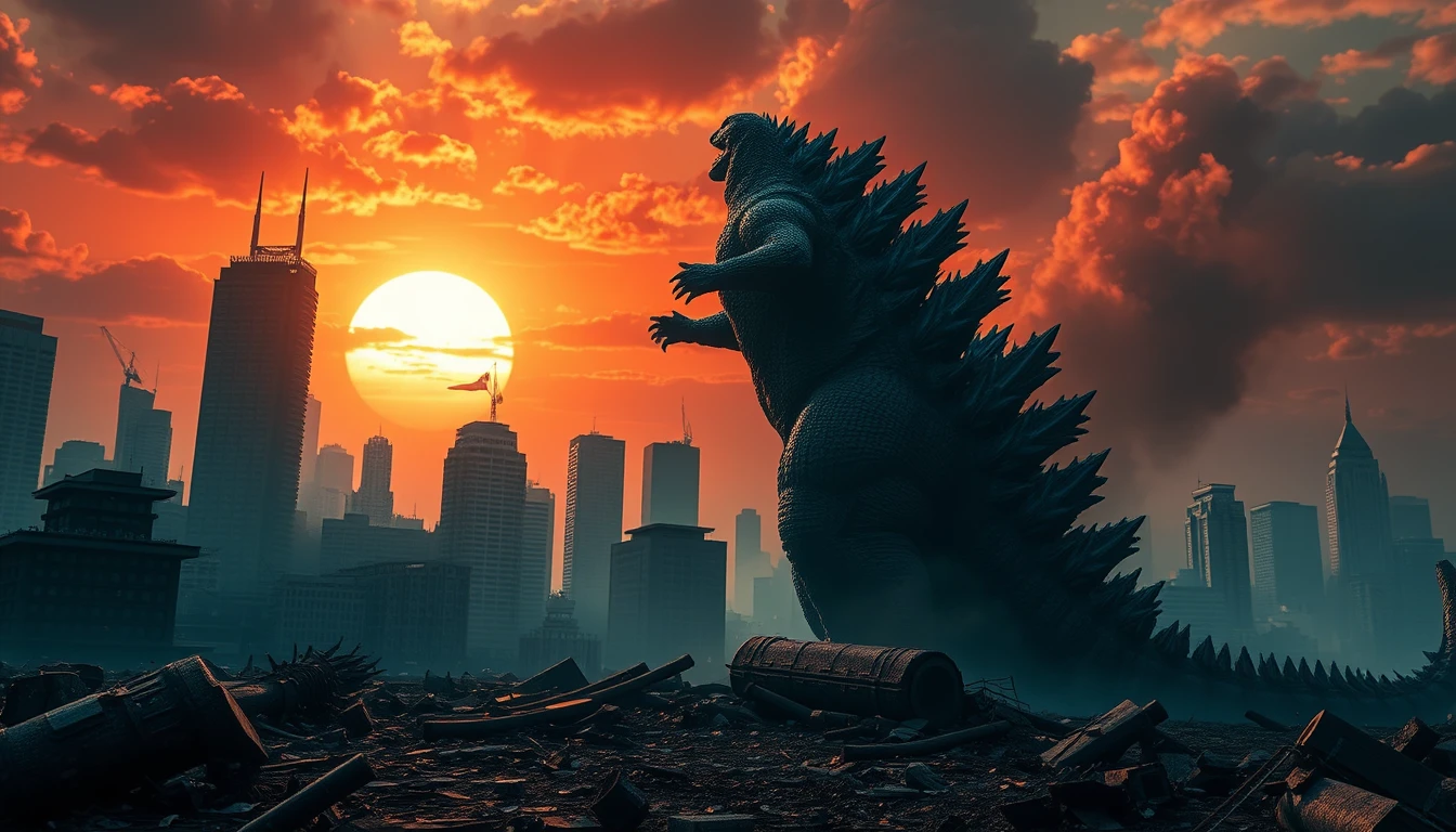 X Godzilla Wallpaper