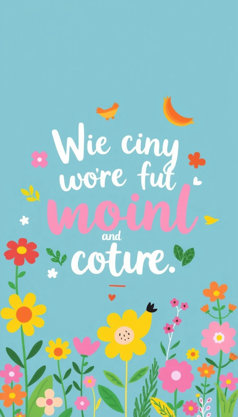 Cute Inspirational Quotes Wallpaper