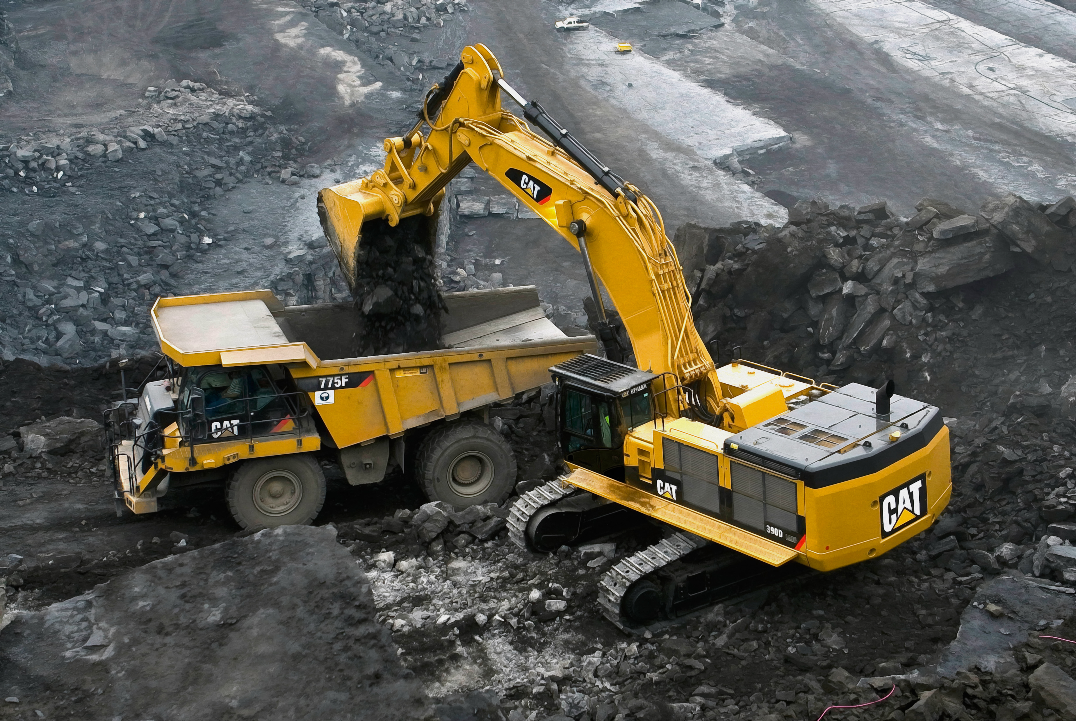 Excavator Stock Photos and Images  123RF