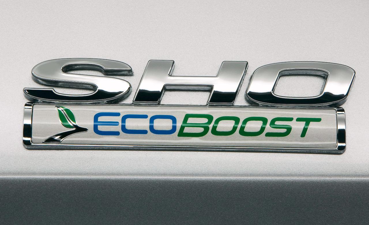 2010 Ford Taurus SHO trunk badge