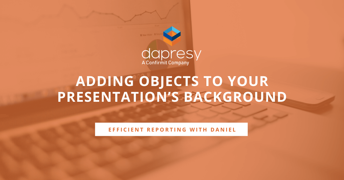 Adding Objects To Your Presentation S Background Dapresy Market
