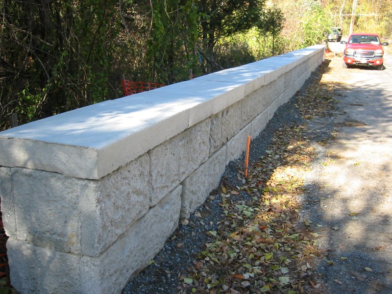 Precast Concrete Retaining Wall Blocks