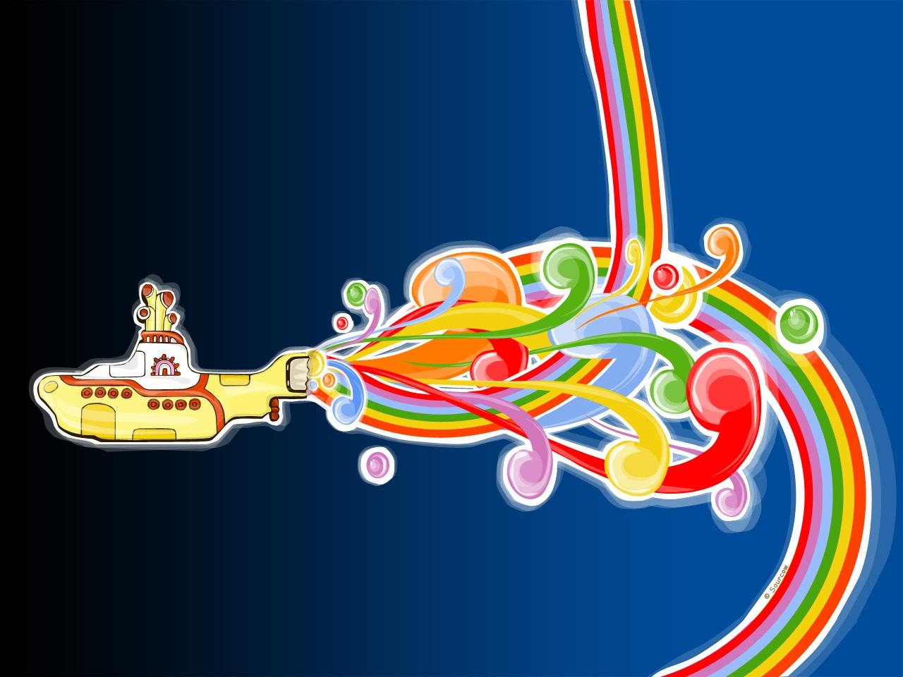 Free download the beatles yellow submarine wallpaper wallpaper