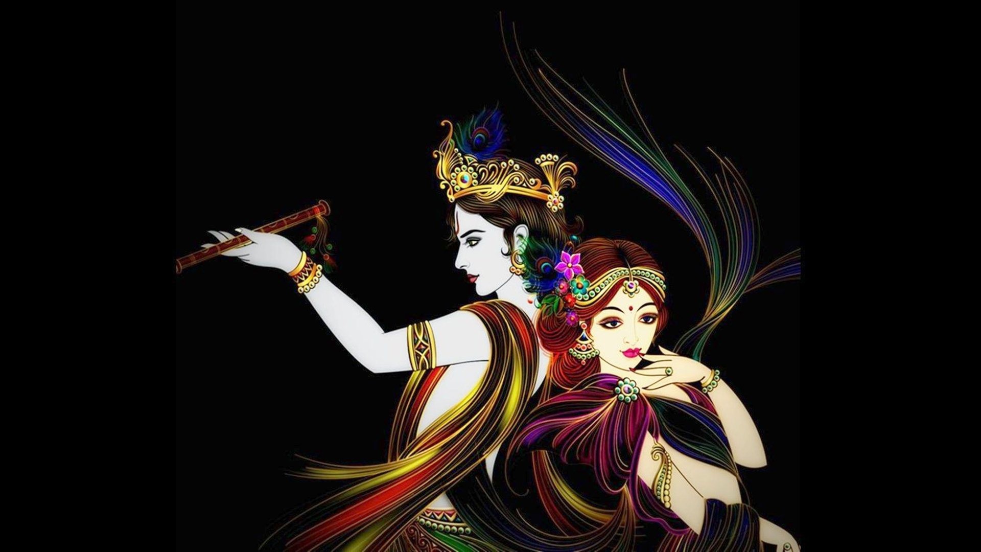 Radha Krishna HD Wallpaper