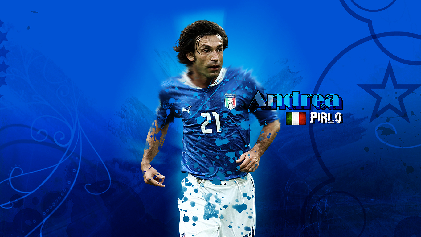 Andrea Pirlo Italy Star Wallpaper Football HD