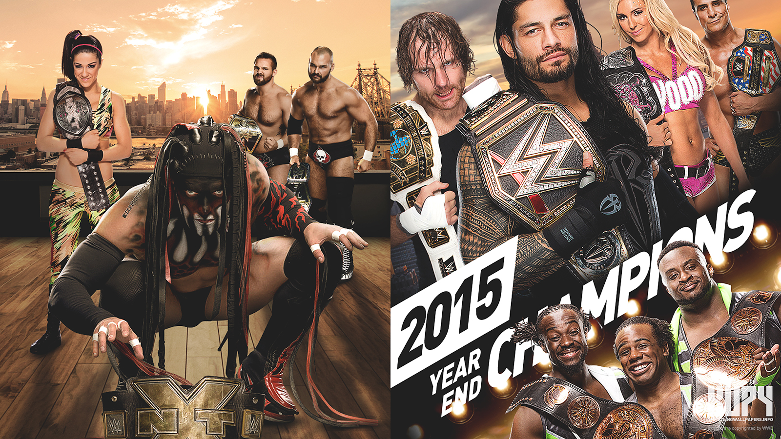 Wwe Image End Of The Year Champions HD Wallpaper And Background