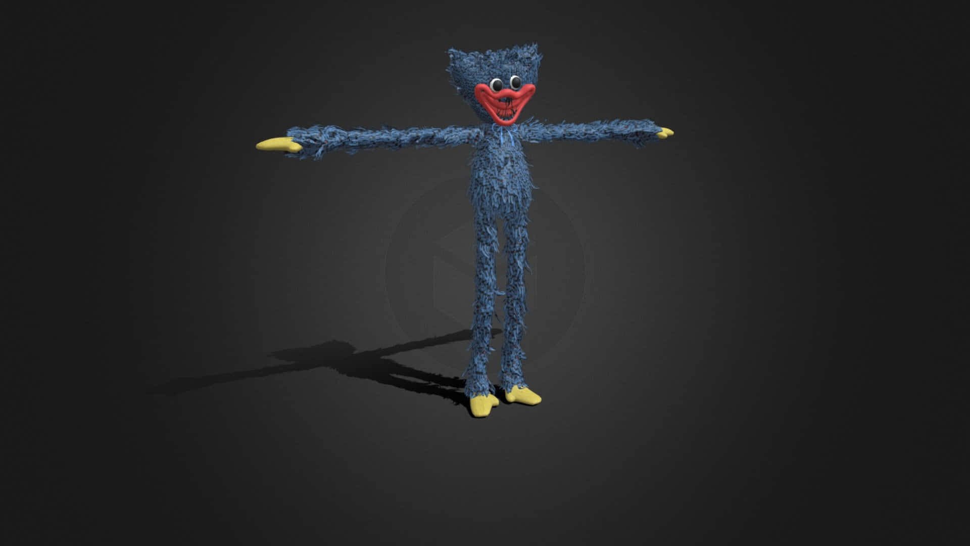 Huggy Wuggy Background Wallpaper