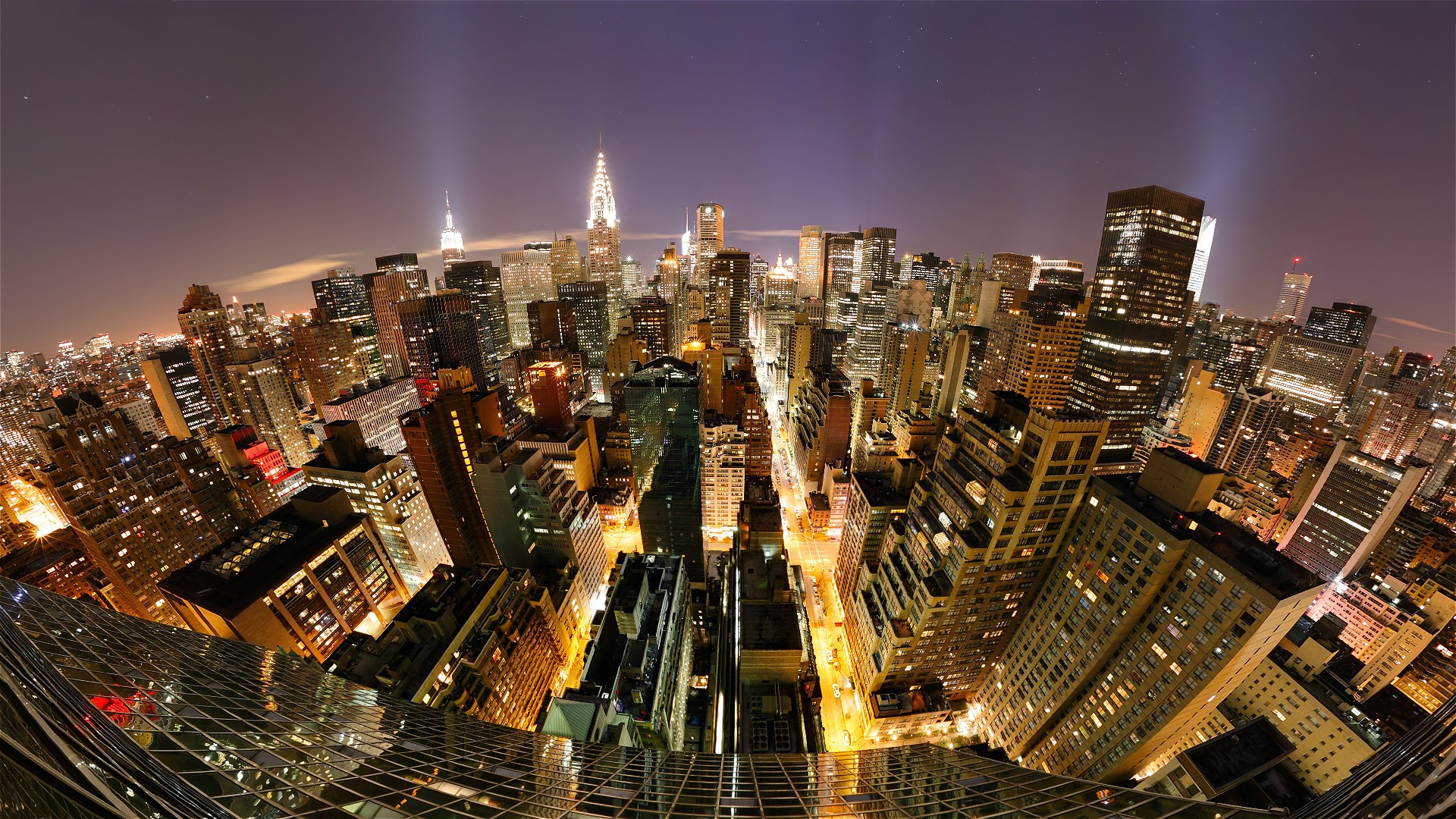 New York City Pictures At Night Wallpaper