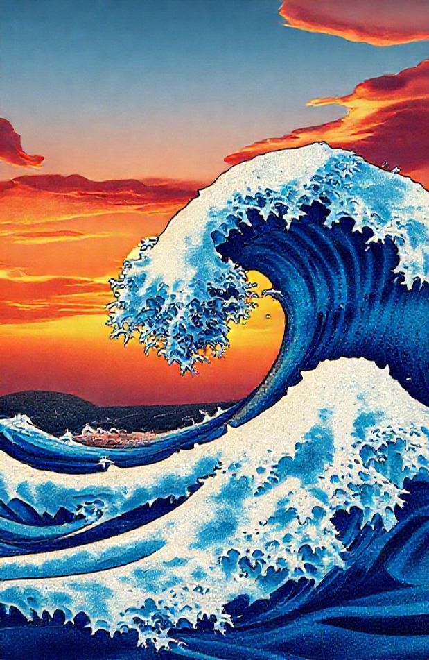 Great Wave Off Kanagawa Wallpaper