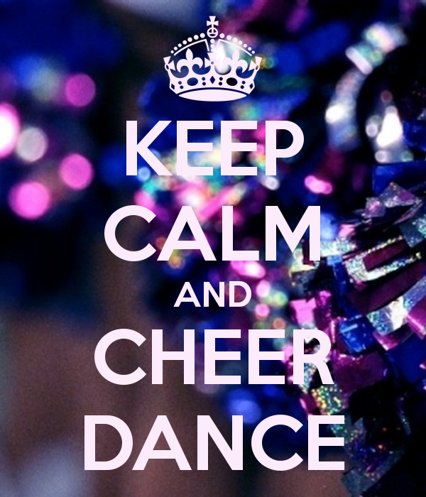 Keep Calm And Cheer Dance Carry On Image Generator