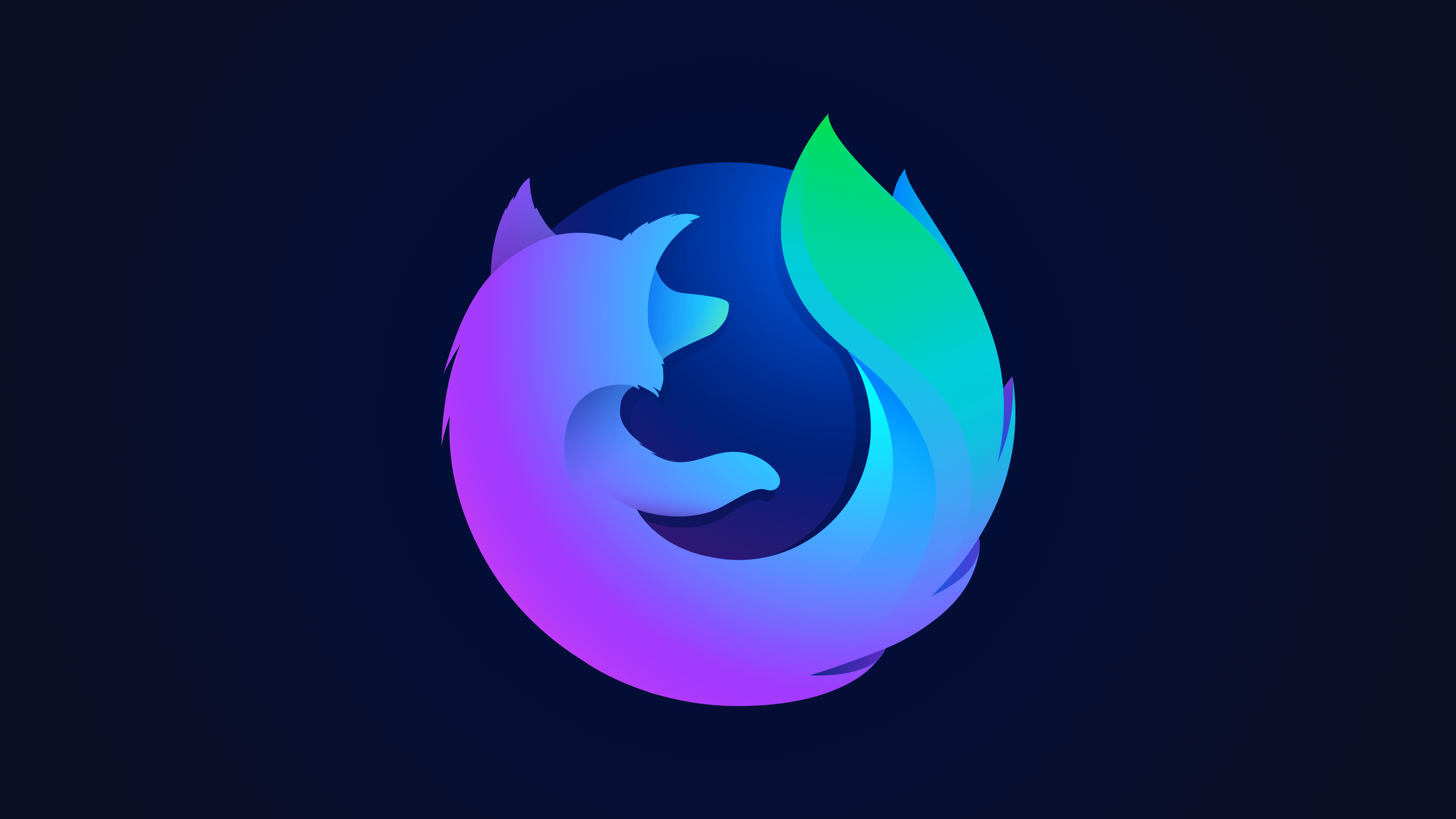 Firefox Night Logo HD Wallpaper