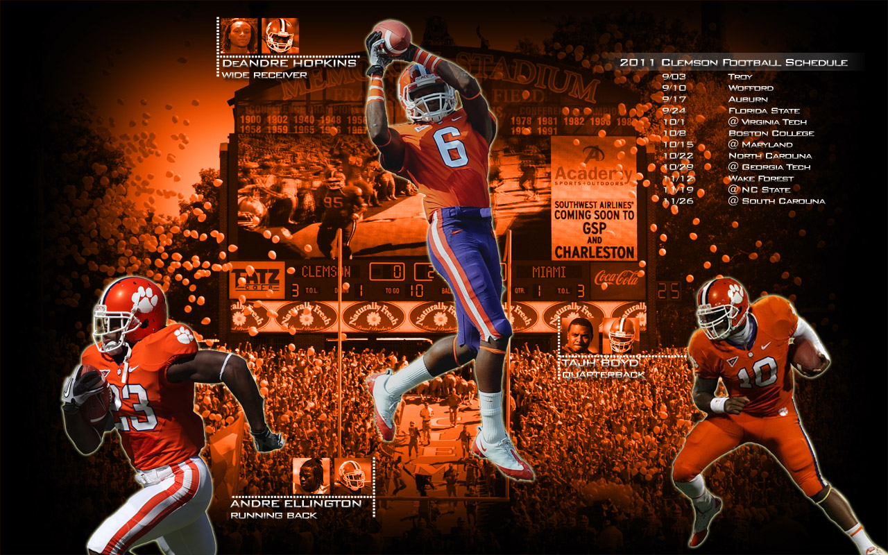 Clemson Football Desktop Wallpaper WallpaperSafari