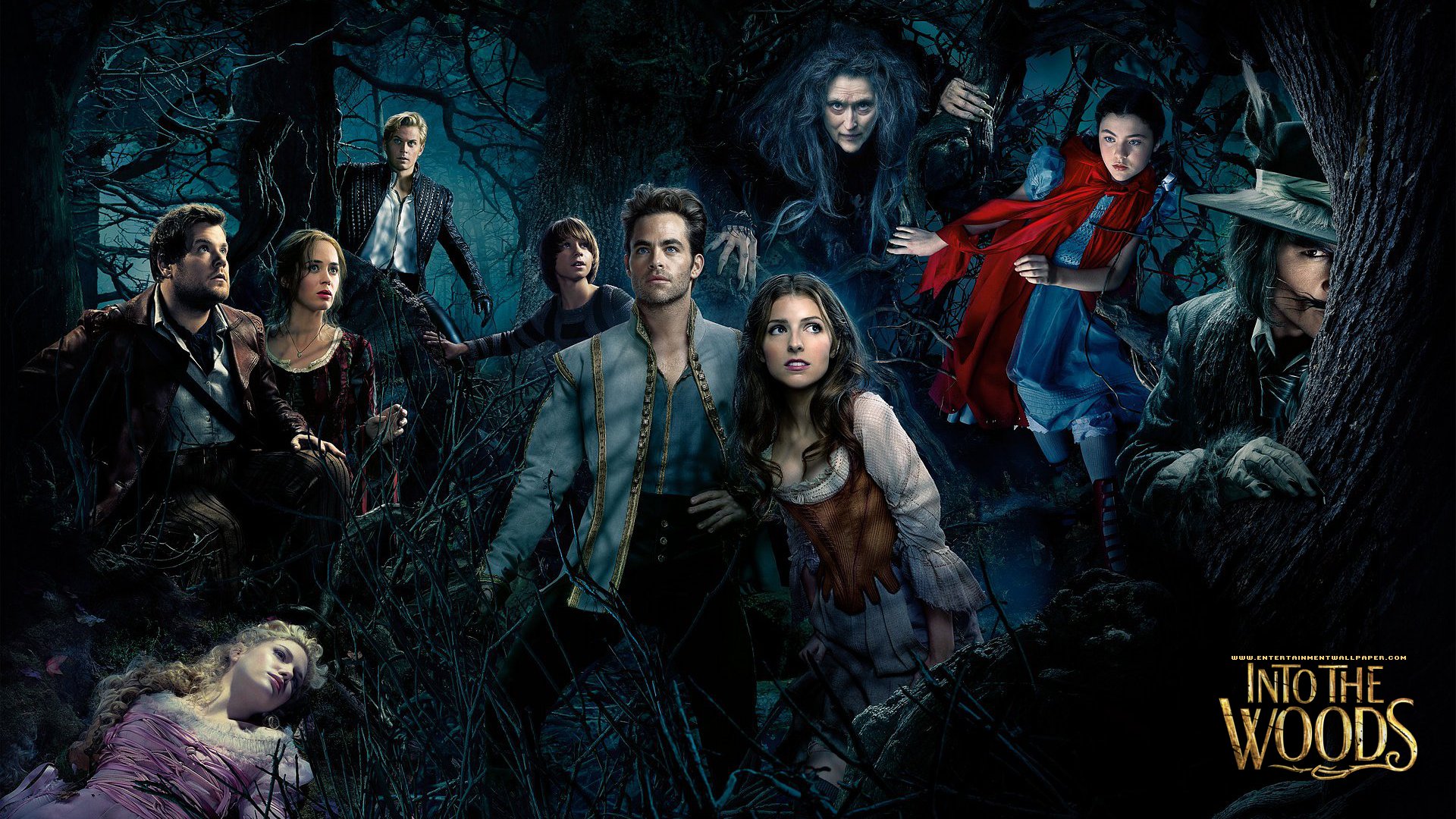 Into The Woods Entertainment Wallpaper