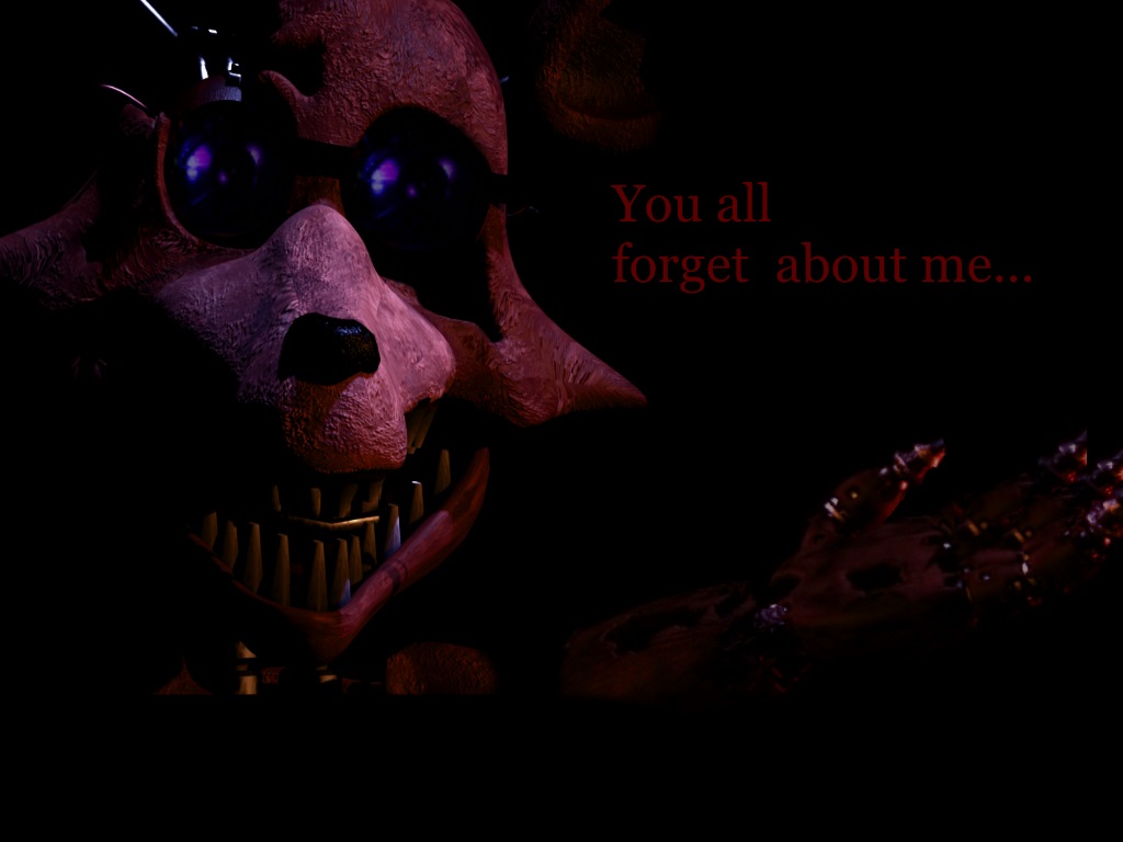 Free download Nightmare Foxy FNaF4 FanMade Teaser by A Battery for Desktop,...