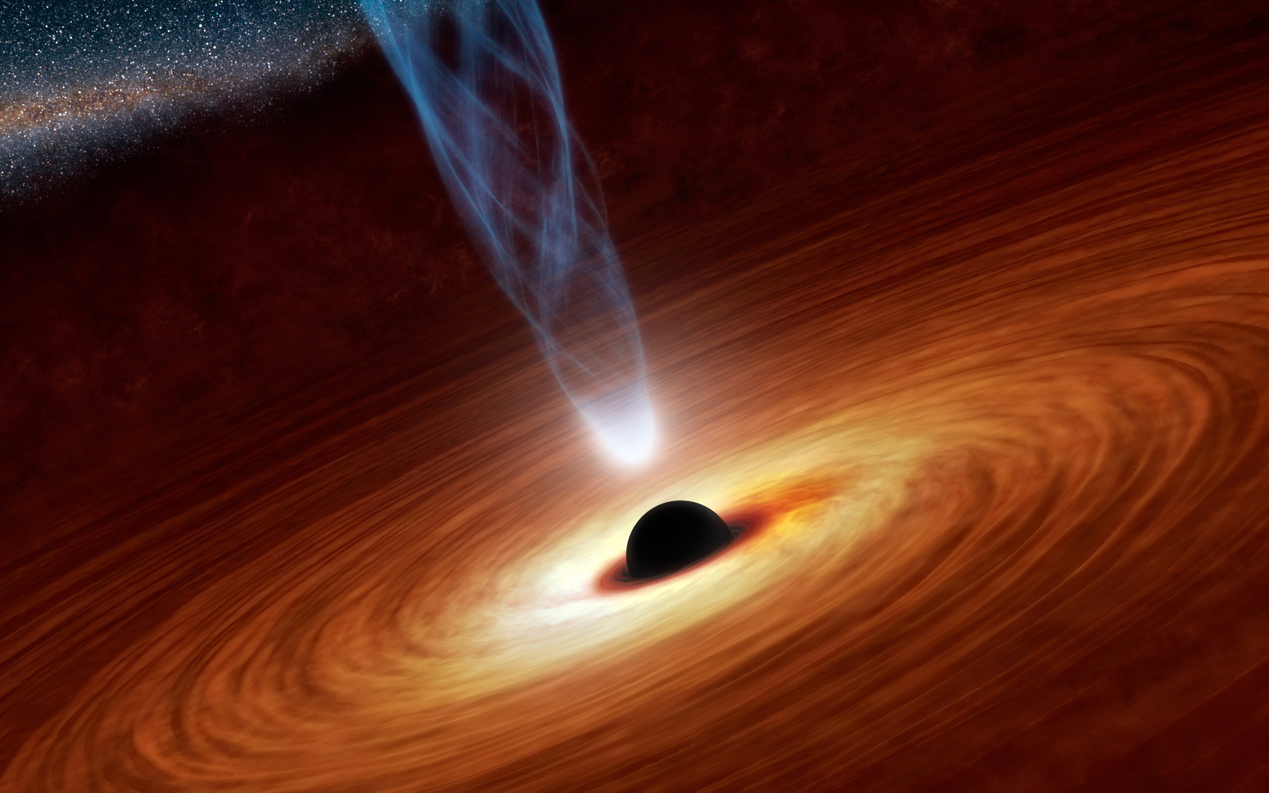 Black Hole HD Wallpaper Background Image