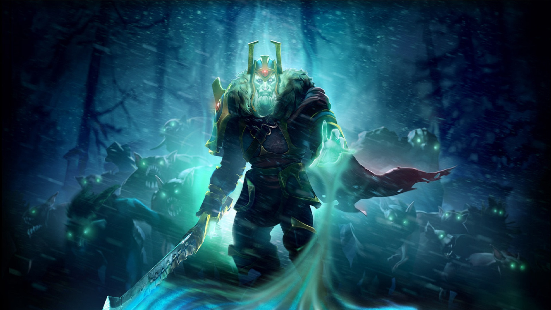 Wraith King Dota HD Wallpaper Background Image