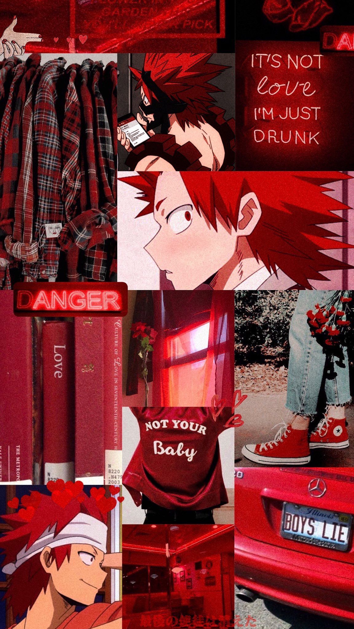 Kirishima Aesthetic Wallpaper