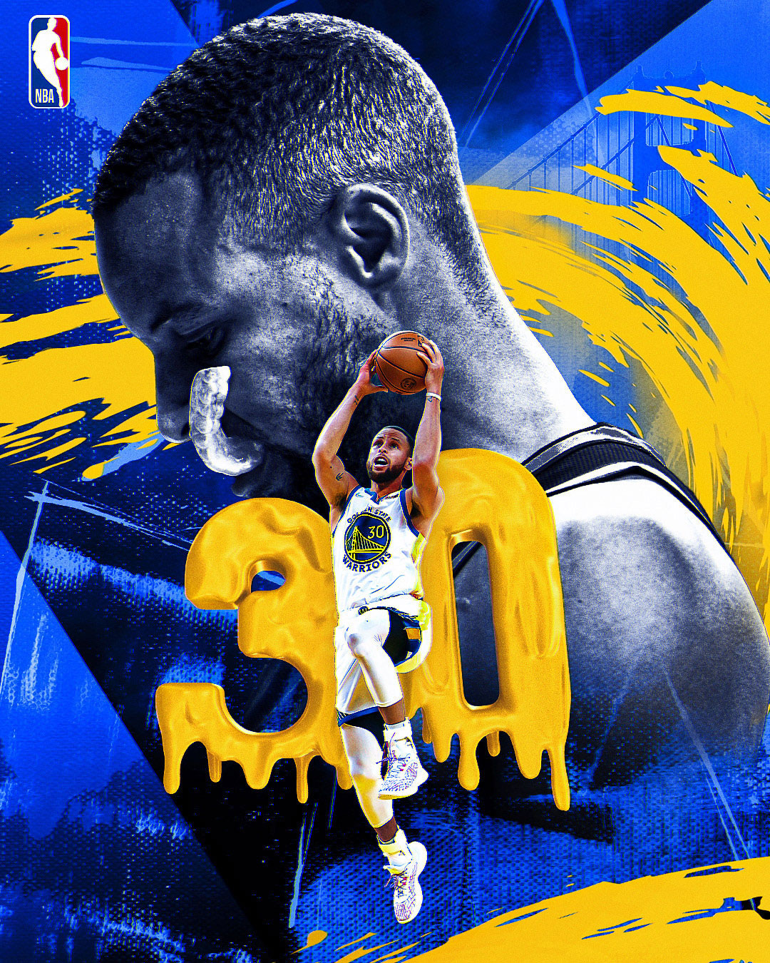 Stephen Curry Trio 4k Wallpaper