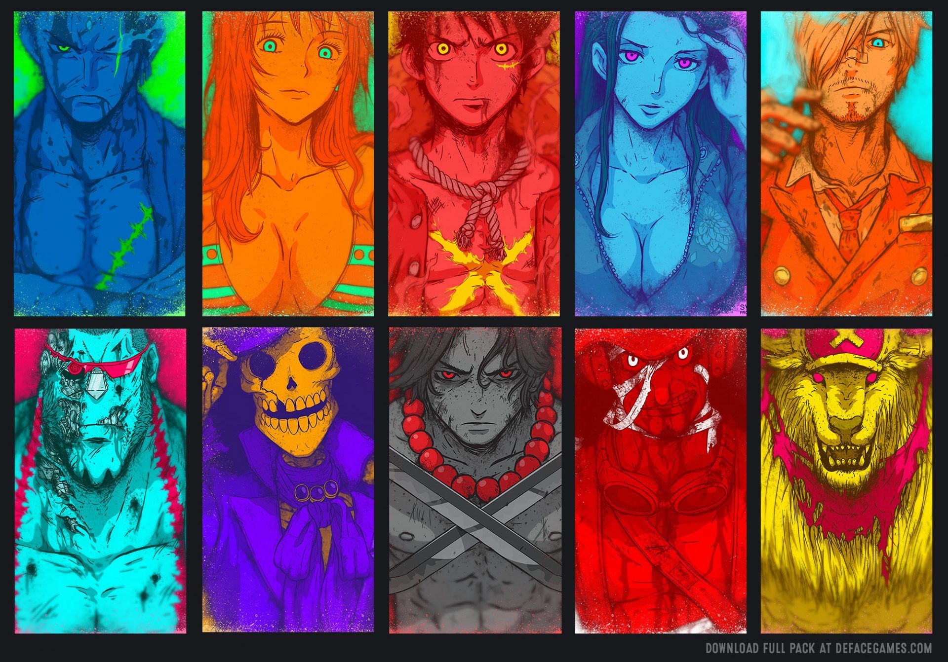 One Piece Art Wallpaper