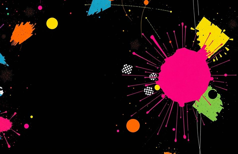 Black And Color Wallpaper