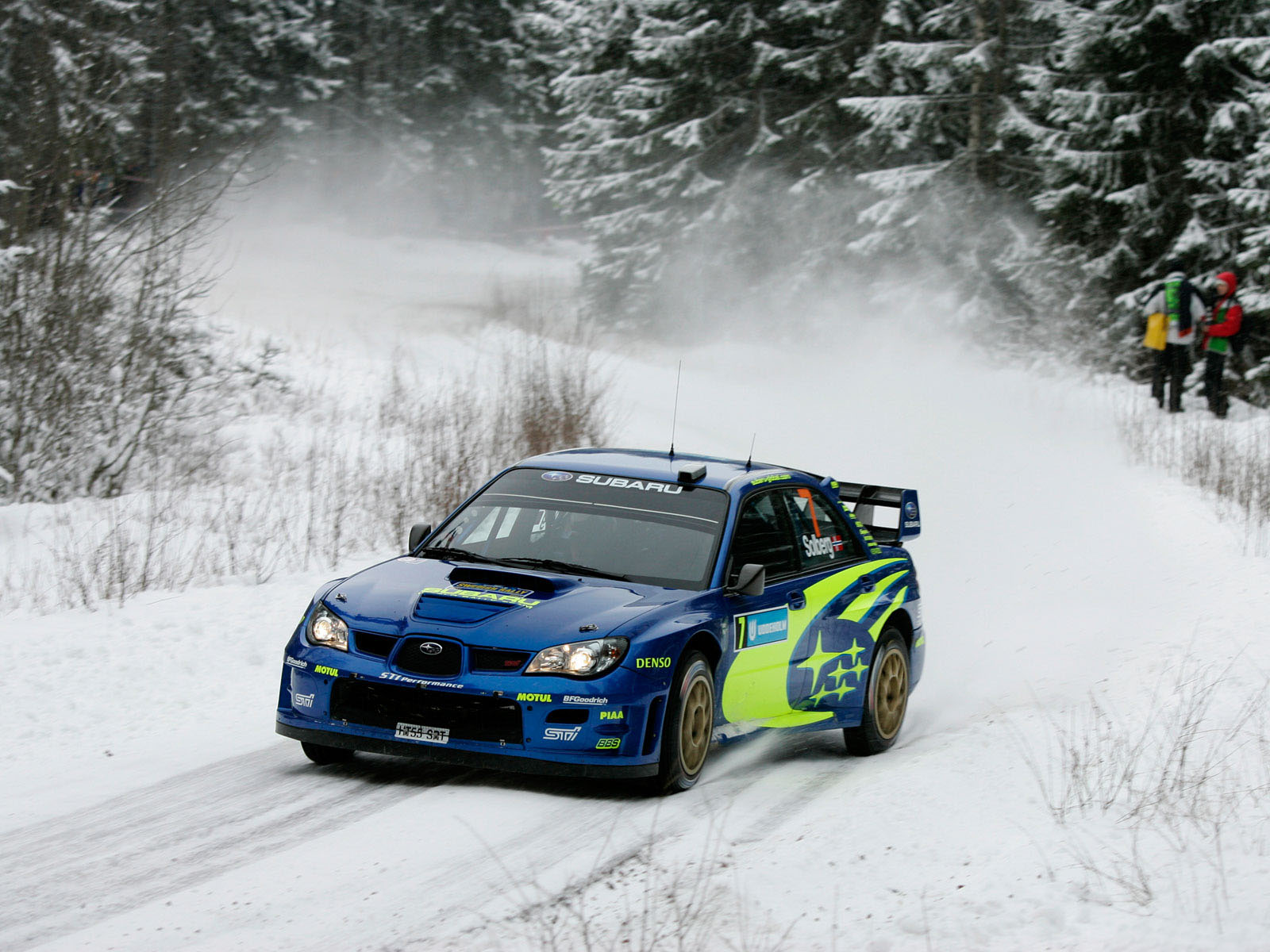 Free download Subaru WRC Rally Snow [1600x1200] for your ...