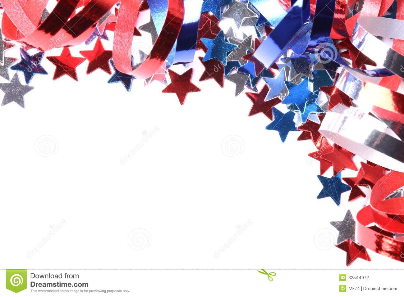 Patriotic Star Background Background Stock