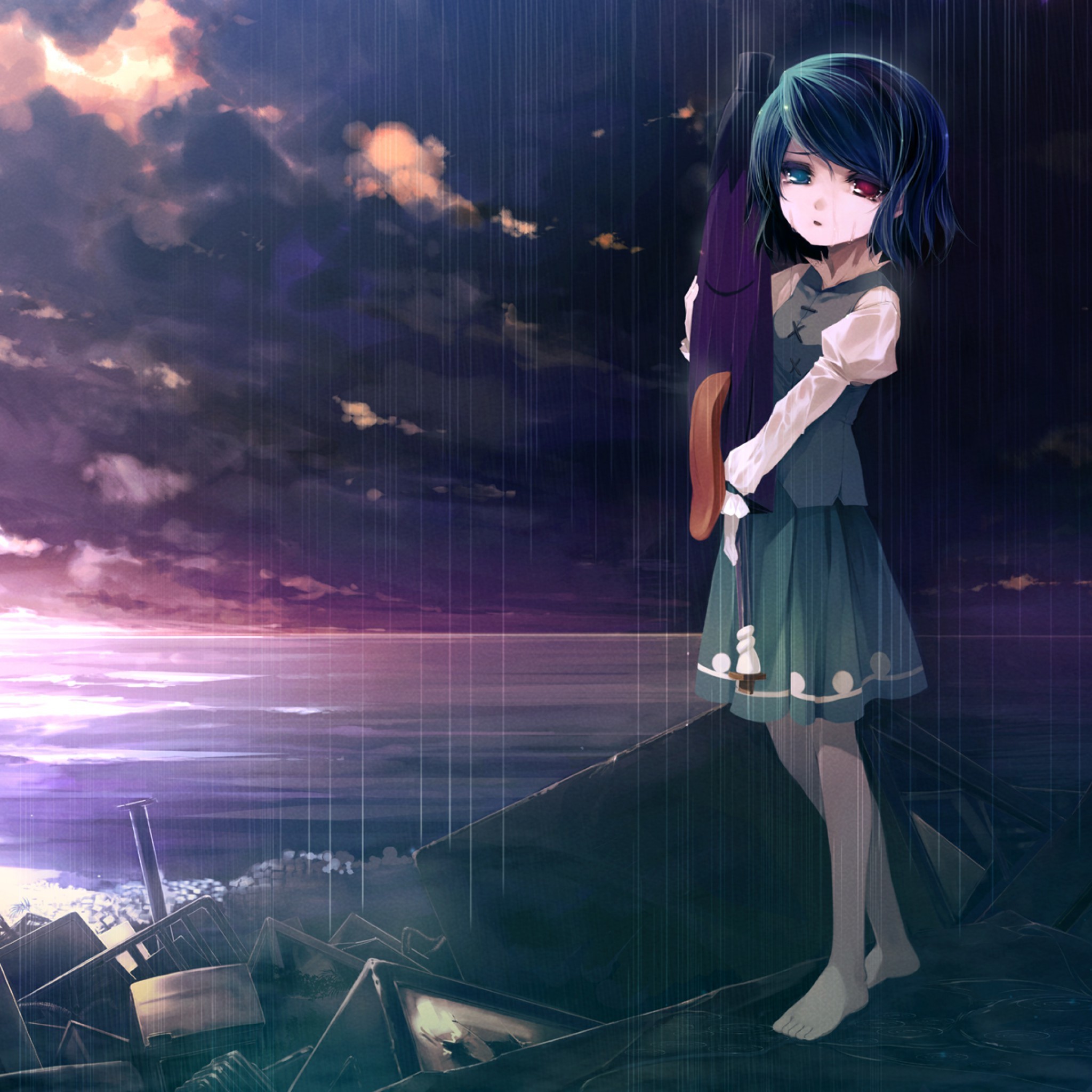 Sad Anime Wallpaper