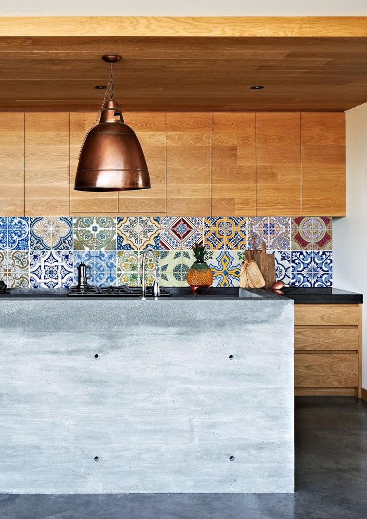 [32+] Wallpaper Designs for Kitchen Backsplash on