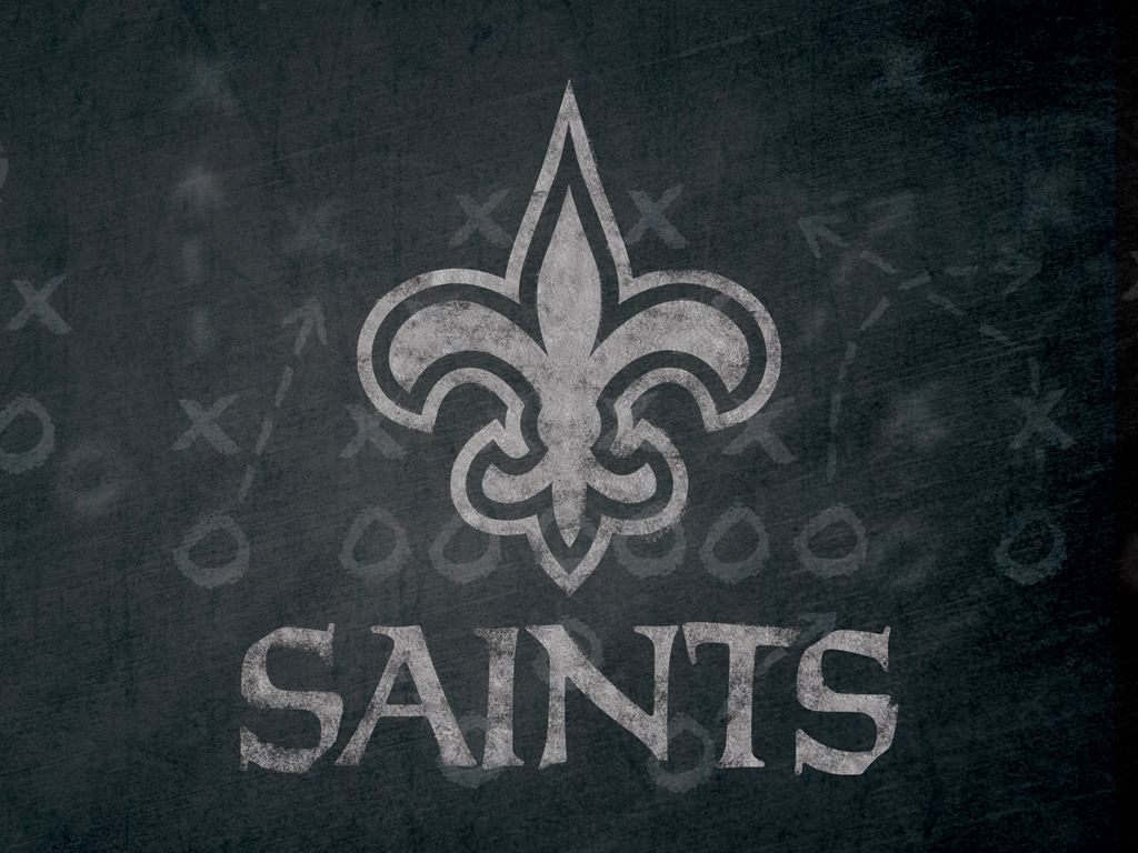 New Orleans Saints Logo HD Desktop Wallpaper Cute