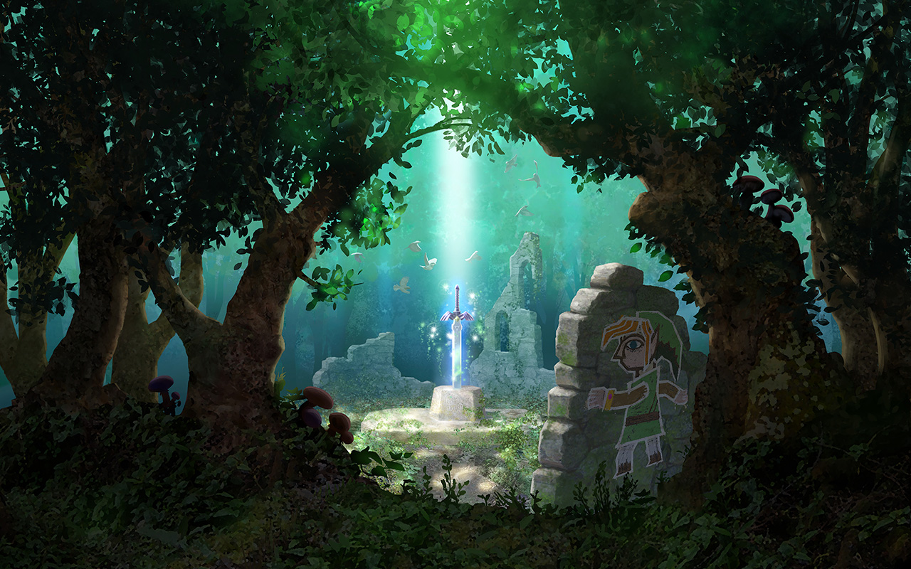 Official Site The Legend Of Zelda A Link Between Worlds For