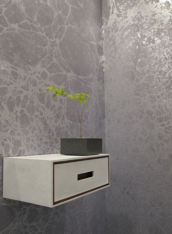 Metallic Marble Wallpaper By Calico In Interior Design Home