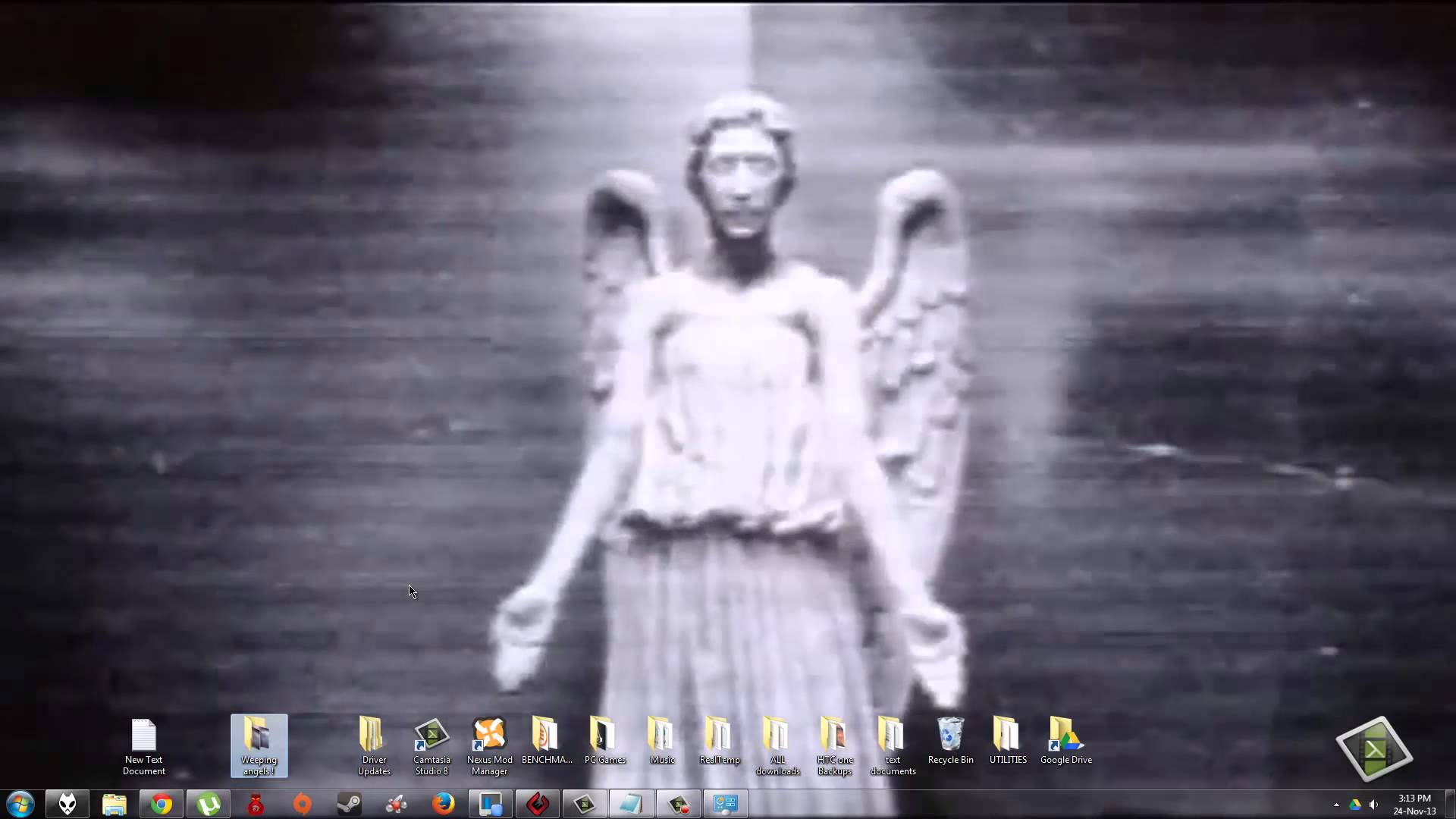 doctor who weeping angels moving wallpaper