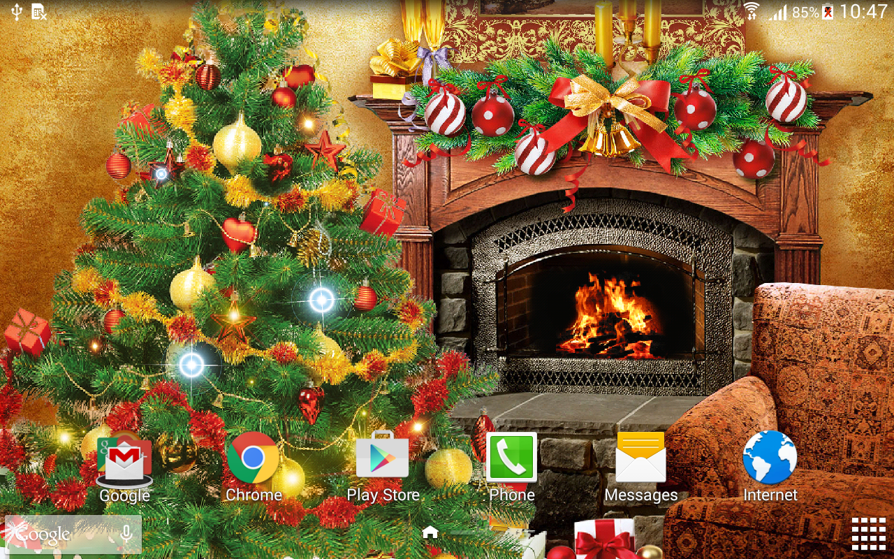 Christmas Live Wallpaper Is Beautiful Android Animated