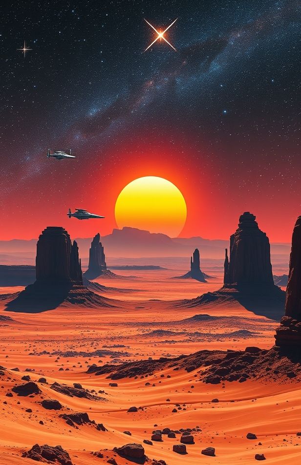 Star Wars Landscape Wallpaper