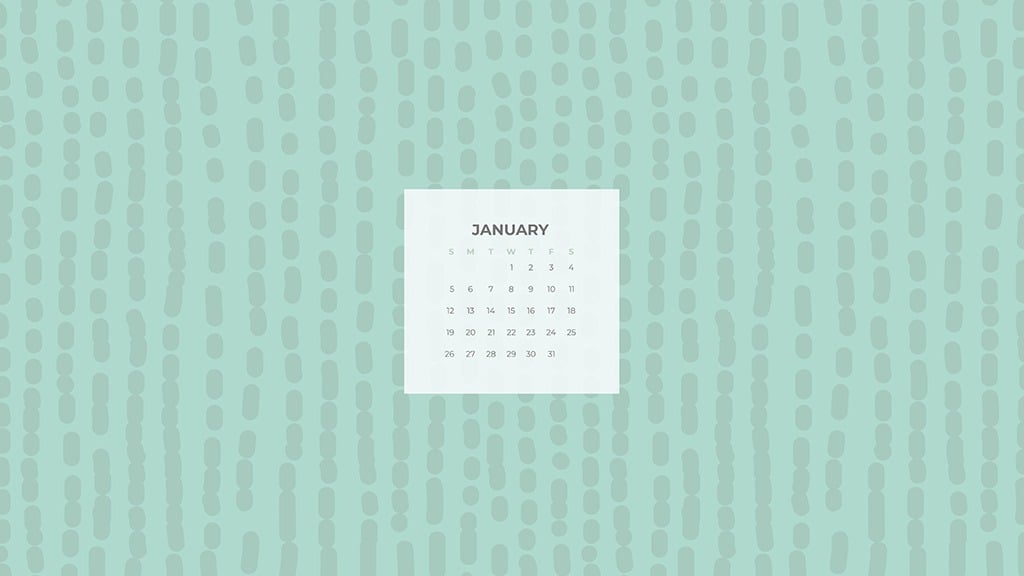 Free Download Free January Desktop Calendars 24 Designs To Choose