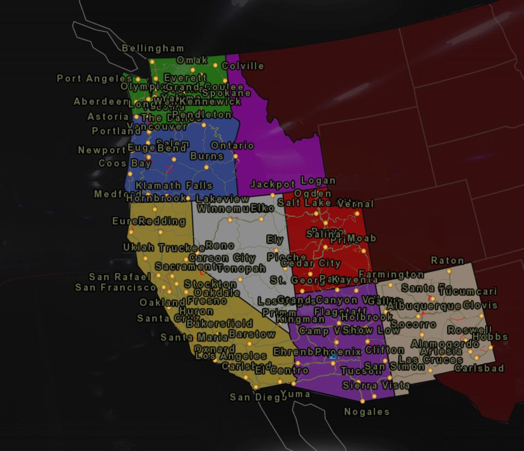 Ats Colored Background Map V1 X Mods American