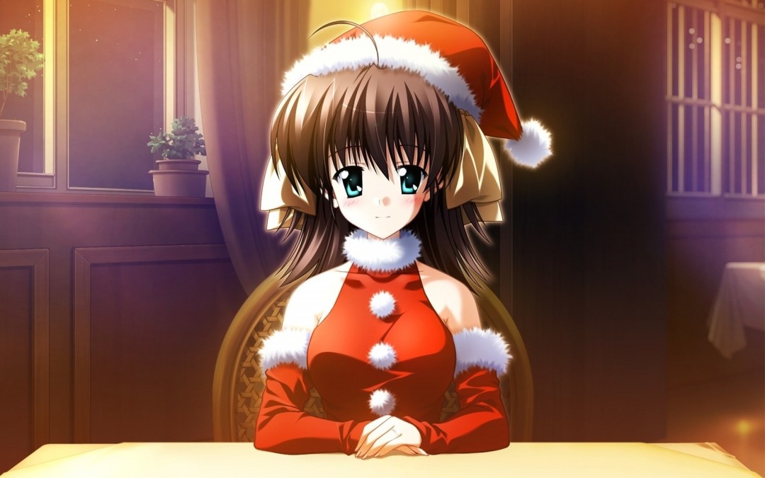 Get Christmas Anime HD Wallpaper Throughout For All