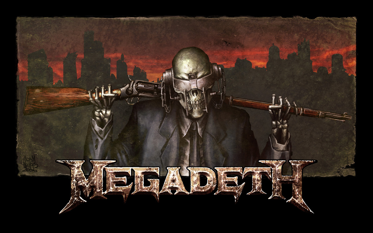 Megadeth Logo Wallpaper For Your Desktop