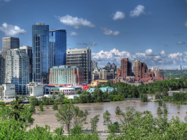 Wallpaper Bow River in Calgary   Photos and Walls 630x473