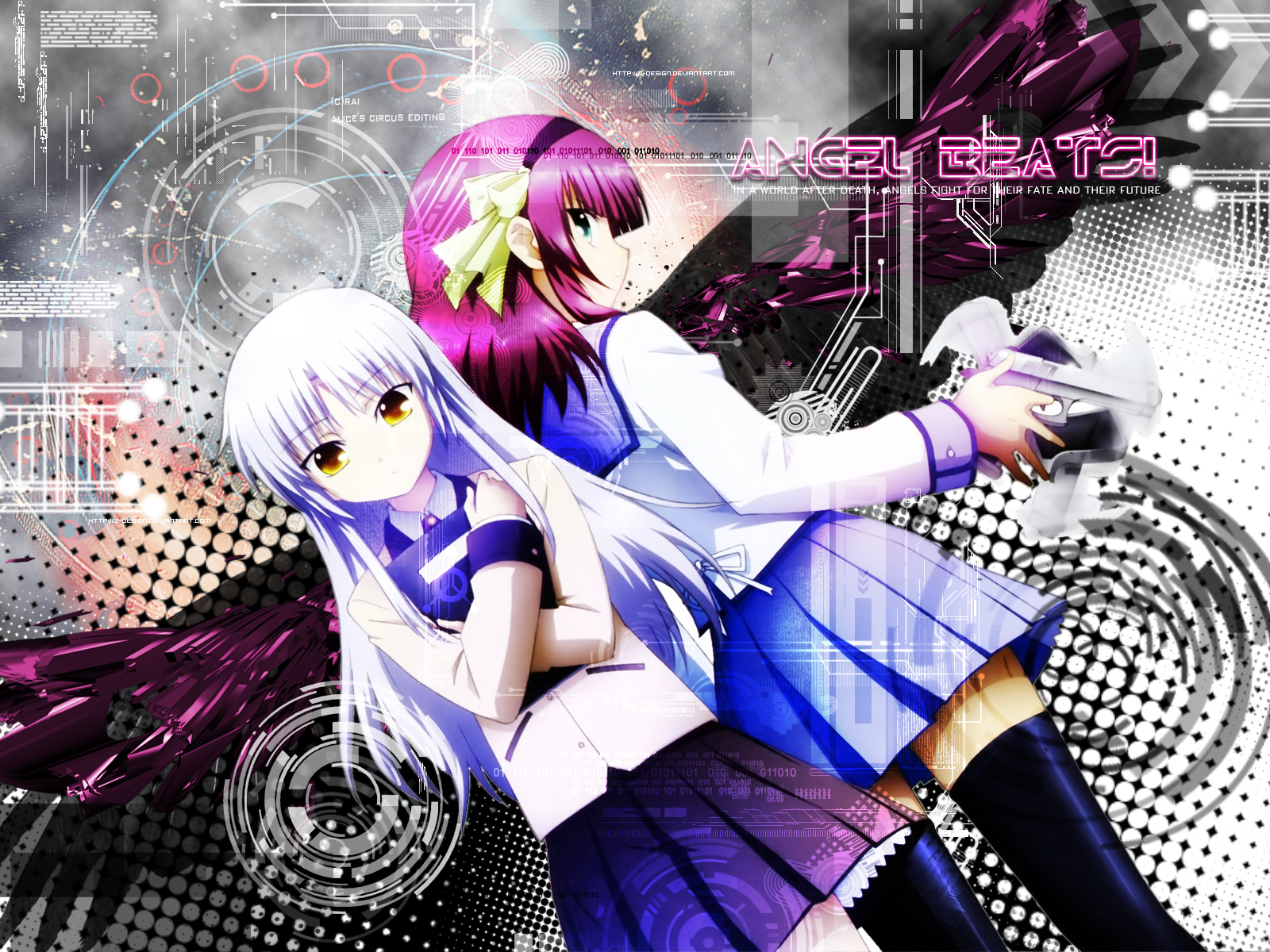Currently Ing Angel Beats Wallpaper This Full HD High