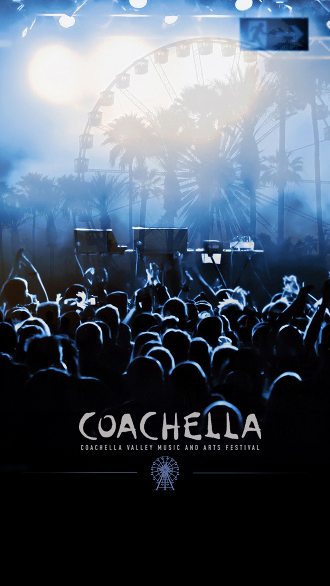 Coachella Wallpaper iPhone 3d