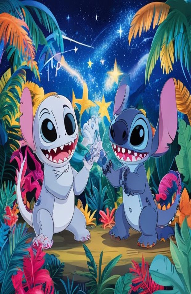 Toothless And Stitch Wallpaper