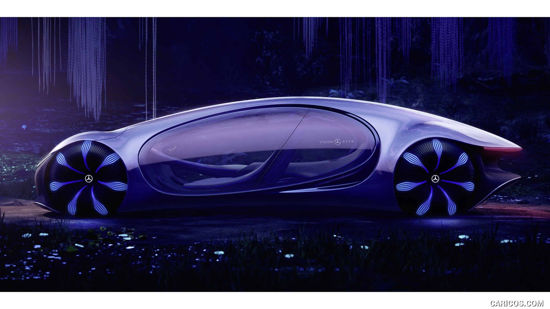 Mercedes Benz Vision Avtr Concept Side HD Wallpaper